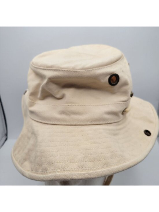 Tilley Endurables Outdoor Hat Beige Wide Brim Unisex Made In Canada Hiking Camp main image 3